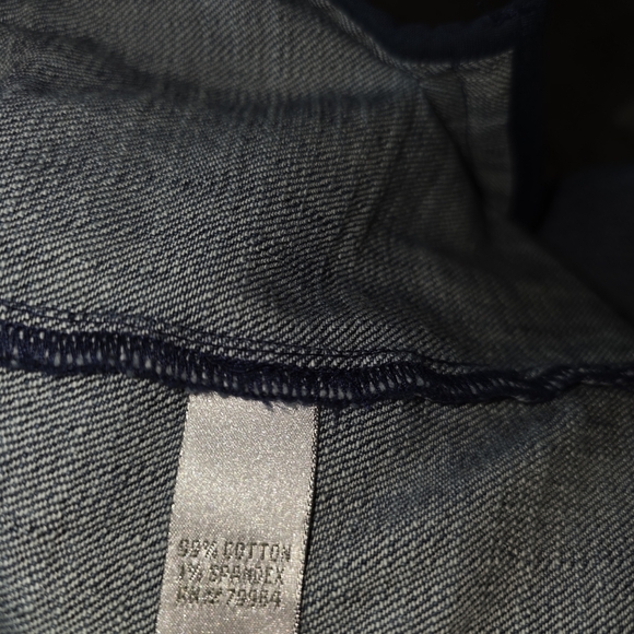 Chico’s Embellished Denim Jacket Size 2 (M/L) – Boho Western Beaded Jean Jacket - Picture 11 of 12